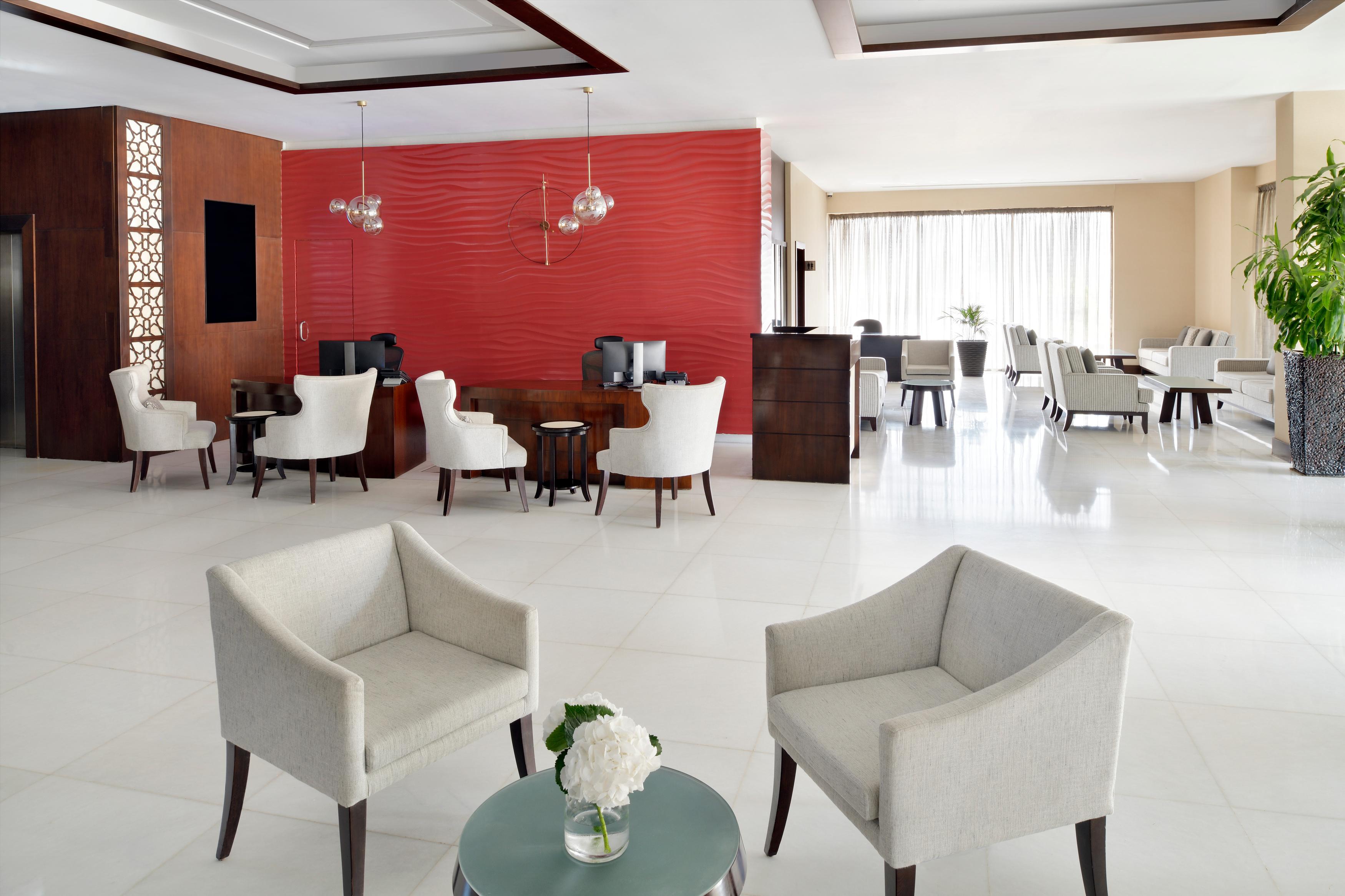 Moevenpick Hotel Apartments Al Mamzar Ντουμπάι Εξωτερικό φωτογραφία Lobby